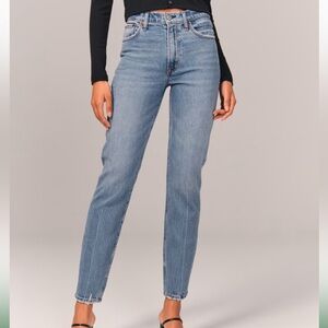 Abercrombie and Fitch The Mom High Rise Curve Love Jean